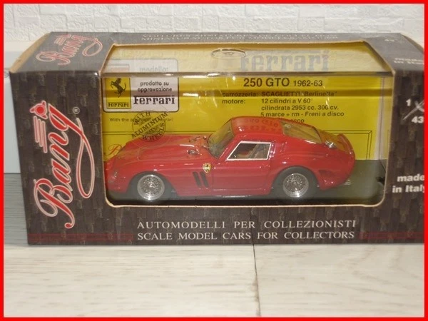 Ferrari 250 GTO #58 - BANG 401 - 1/43 - Occasion - Rouge