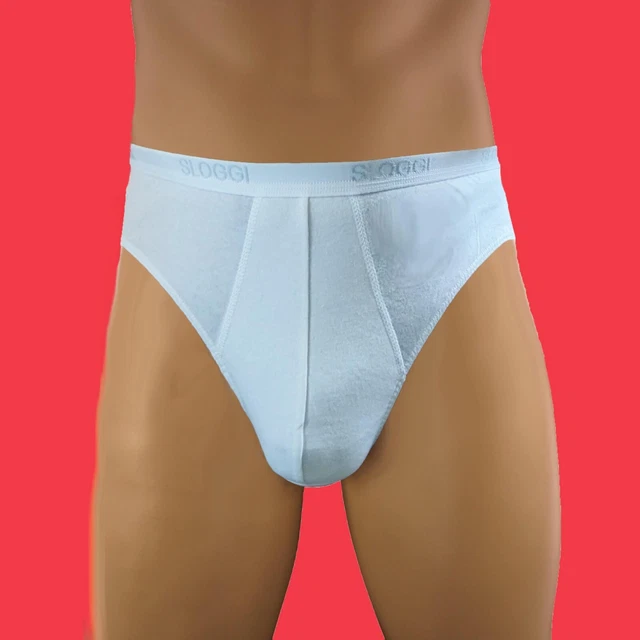 Slip Fermé Dulcia - Cote 1/1 - Taille 2XL - Blanc - Coton - Neuf Avec étiquettes - Fabriqué En France