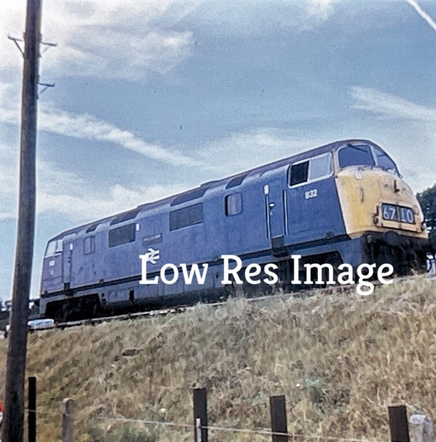 BRITISH RAILWAYS WARSHIP Class 832 - 35mm Photographic Slide c/w ...