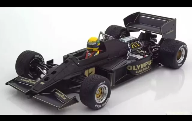 Ayrton Senna Lotus 97T #12 Winner Portugal GP Formula 1 1985 1:18 Premium X 3