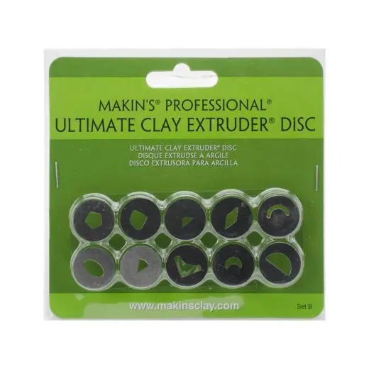 Makin's Clay Extruder Discs - Set B