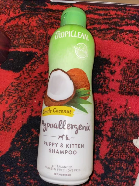 *TropiClean Hypoallergenic Puppy Shampoo Gentle Coconut 20 oz