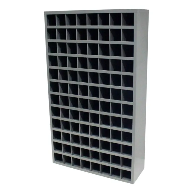 NEW Heavy Duty All Steel Bolt Bin Pigeon Hole Cabinet Small Parts Storage Unit