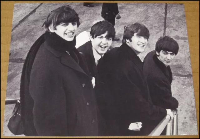 2003 The Beatles Arrive in America 1964 Photo Clipping 5.75x4.5 Lennon McCartney