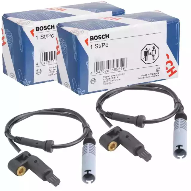 2X Bosch Abs-Sensoren Vorne Passend Für Bmw 3 Z3 Links+Rechts | 0 986 594 015