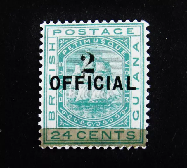 nystamps British Guiana Stamp # 101 Mint OG H $120           M22y1386