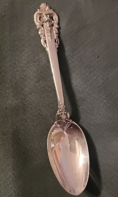 Wallace Grand Baroque Sterling Silver Spoon 6 1/4" 36.02 Grams Scrap Weight 3