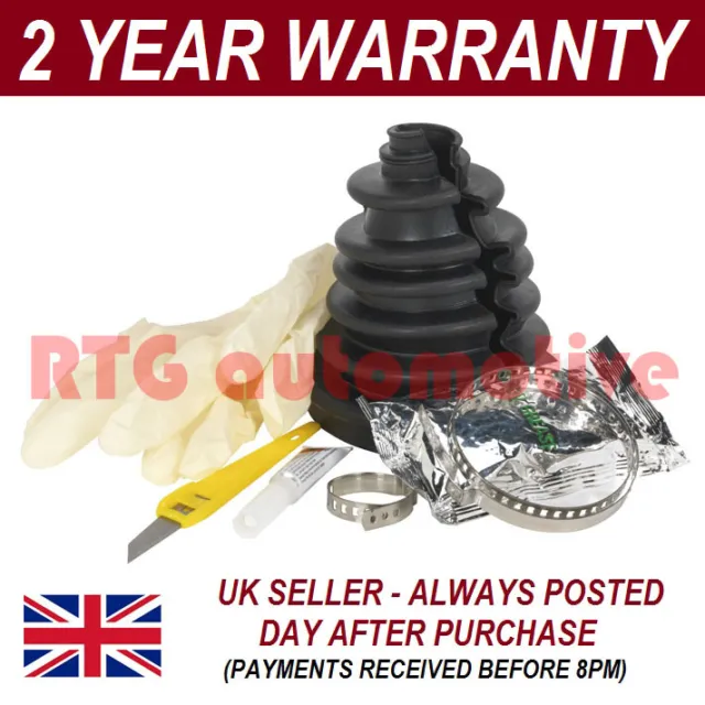 New Universal Split Cv Joint Boot Gaiter Kit For Driveshafts Easy Fit System