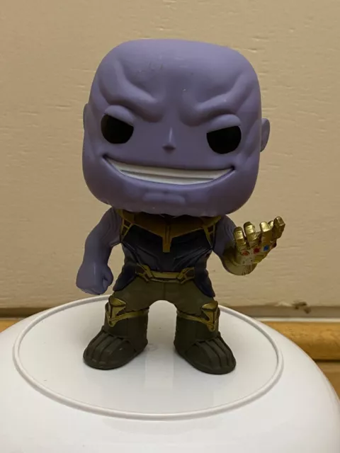 Funko Pop  Marvel AVENGERS INFINITY WAR 289 THANOS Figure sans boîte without box