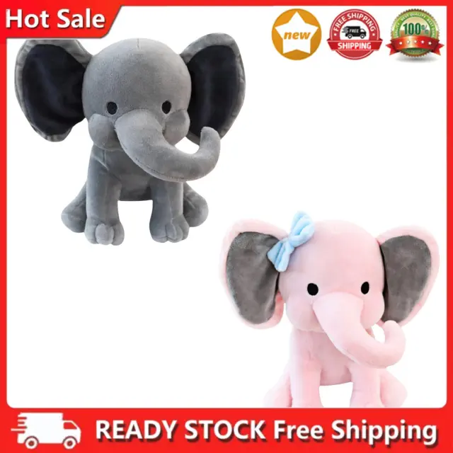 Baby Elephant Stuffed Animal Plush Stuffed Soothing Soft Pillow Elephant Toys