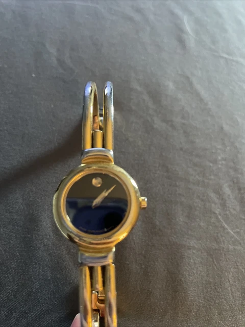 Movado Gold Plated Watch-Bracelet Style
