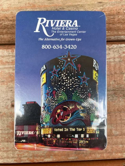 Vintage Riviera Casino Las Vegas Playing Cards Deck Sealed / New Bridge Size