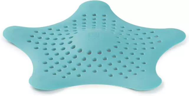 Umbra Starfish Drain Cover/Hair Catcher, Surf Blue