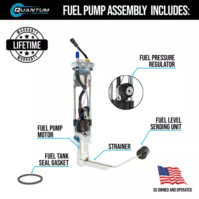 QFS Fuel Pump Module Assembly for 2006-2013 POLARIS 500 700 800 EFI 2520864