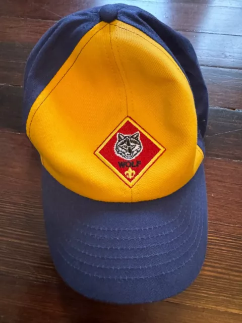 Cub Scouts Wolf Hat Cap  S/M Youth Boy Scouts Small / Medium