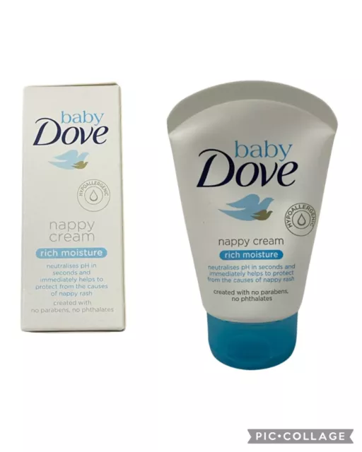 Dove Baby  Nappy Cream Rich Moisture  45g NEW