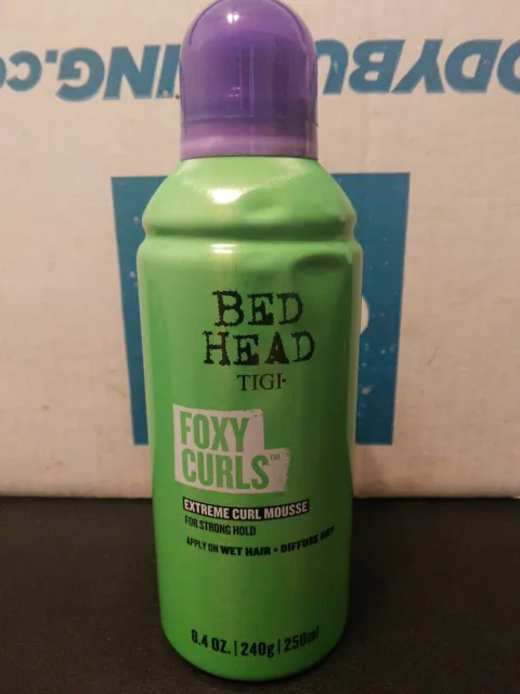 TIGI Bed Head Foxy Curls Extreme Curl Mousse 8.4 oz - NEW & FREE SHIPPING!