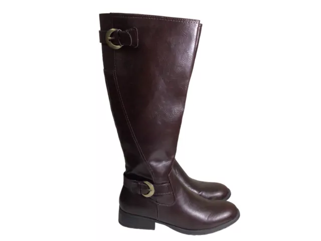 LifeStride Xylans Women’s Knee High  Wide Calf Riding Boots Size 6.5M