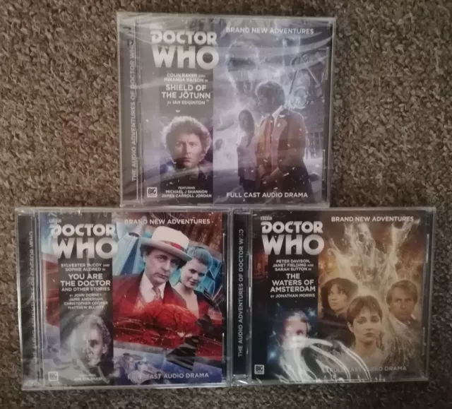 Doctor Who Monthly Range: 206, 207 & 208. 5th Dr, 6th Dr, 7th Dr (3 x 2 discs)