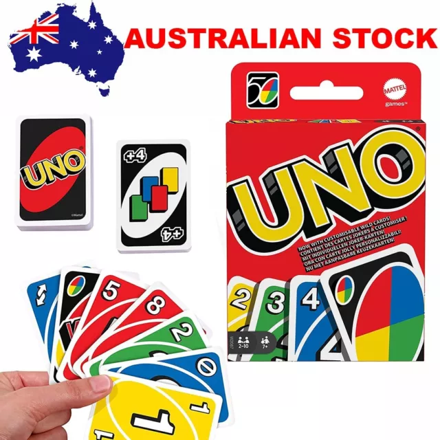 CLASSIC UNO PLAYING CARD GAME Family Fun BRAND NEW