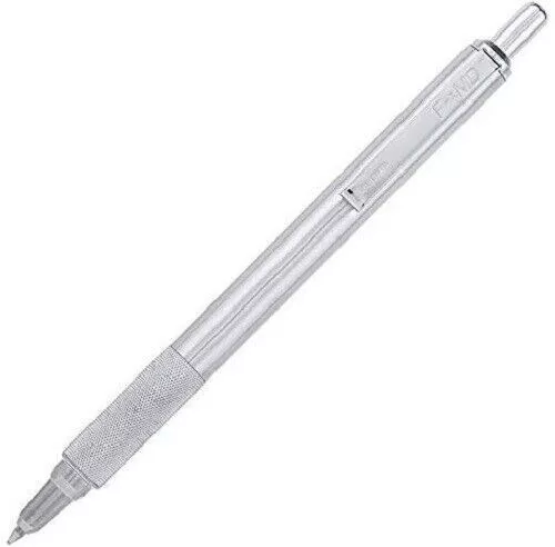 Zebra F701 Ball Pen Retractable Stainless Steel Medium Black Ref