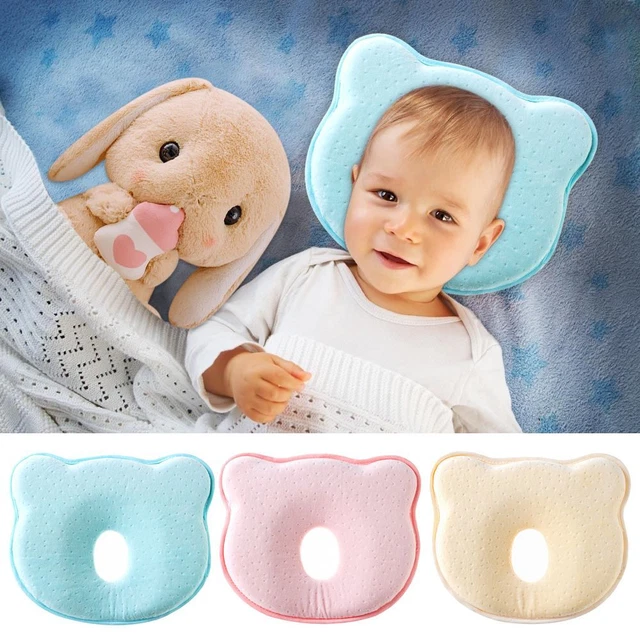 bébé Positionneur de mousse de mémoire Prévenir la tête plate Bébé Oreiller