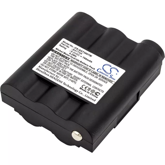 Battery for Midland BATT5R BATT-5R PB-ATL/G7 G7 MAG XT XTR GXT1000 LXT350 GXT700