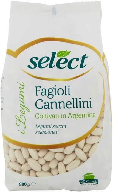 Select - I Tradizionali Fagioli Cannellini, Coltivati In Egitto - 800 G