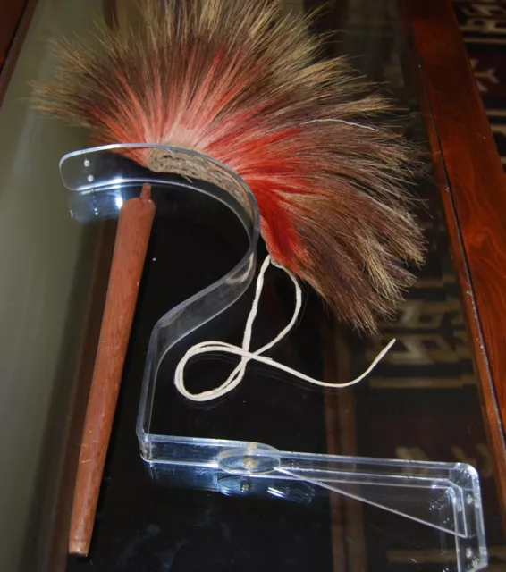 Vintage 19th century Native American Indian Plains Deer/Porcupine Roach