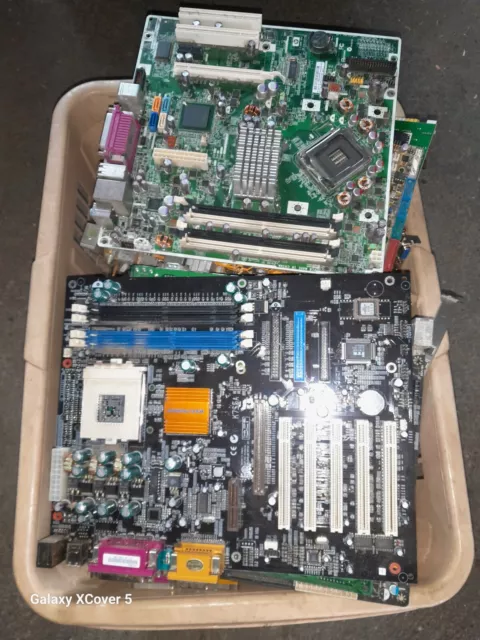 PC Schrott, Mainboards, Steckkarten, Gold, Alu 14,2kg