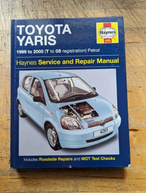 Toyota Yaris (Petrol) 1999-2005 Haynes Workshop Manual