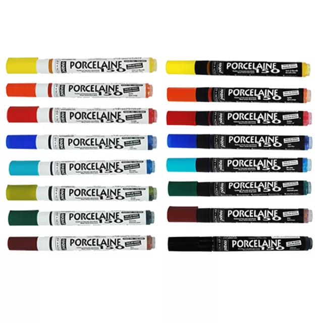 Pebeo Porcelaine 150 Backofen Spülmaschinenfest Keramik Lack Marker Stifte