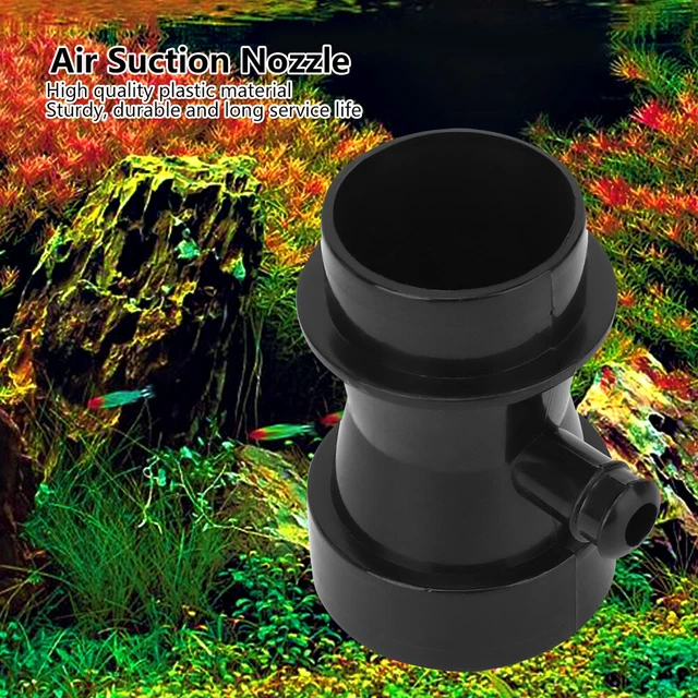 Plastic Black Aquarium Protein Skimmer Separator Venturi Tube DIY Air Suctio Hmo