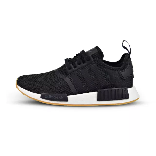 [B42200] Mens Adidas Originals NMD_R1 - Black Gum Running Shoe