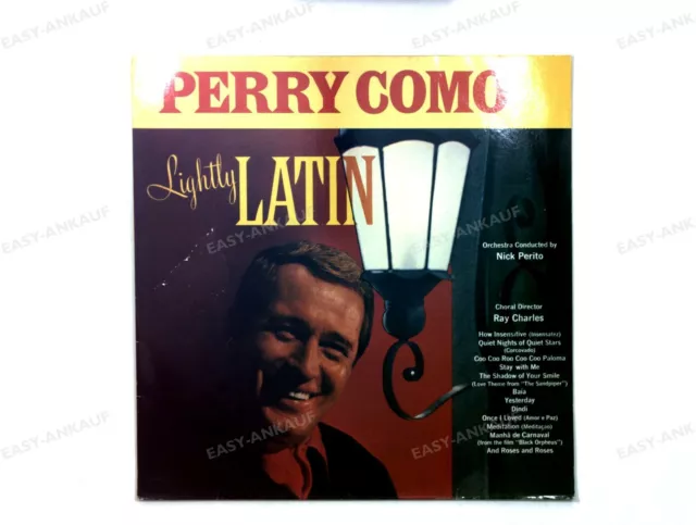 Perry Como - Lightly Latin GER LP 1983 .