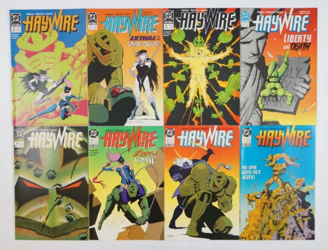 Haywire #1-13 VF/NM complete series - DC Comics - Sci-fi action lot set 1988