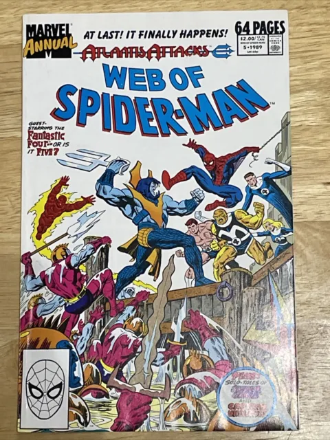 Web Of Spider-Man Annual #5 Marvel Comics *1989*