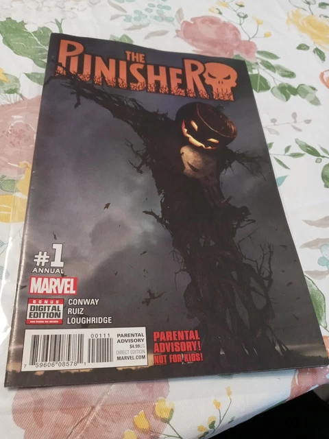 Marvel The Punisher #1 Annual Razzah Halloween Variant VHTF RARE EX LO$ LQQK
