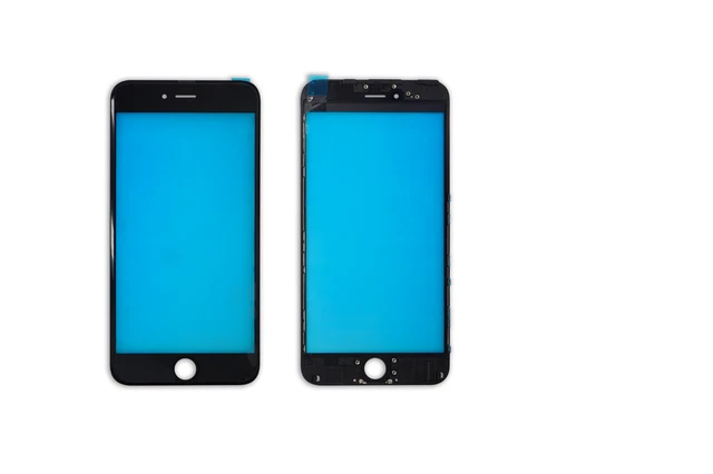 IPHONE 6 Plus Affichage LCD Verre Devant avec Cadre / Cadre Préassemblé Noir