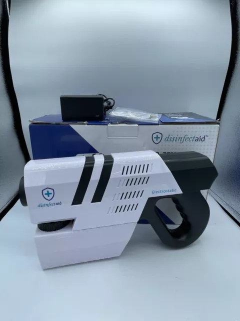 DISINFECTAID TC-77X Handheld Electrostatic Cordless Sprayer for Disinfectants VG DISINFECTAID TC-77X Handheld Electrostatic Cordless Sprayer for Disinfectants VG