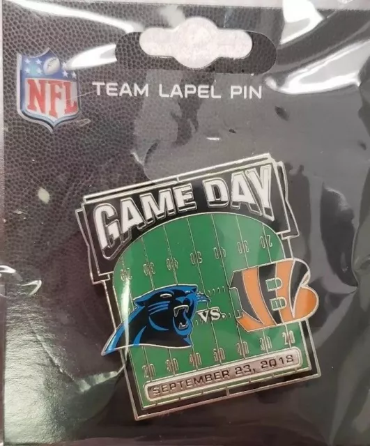 Dallas Cowboys VS Cincinnati Bengals AT&T Game Day Lapel Pin/Program SET  9/18/22