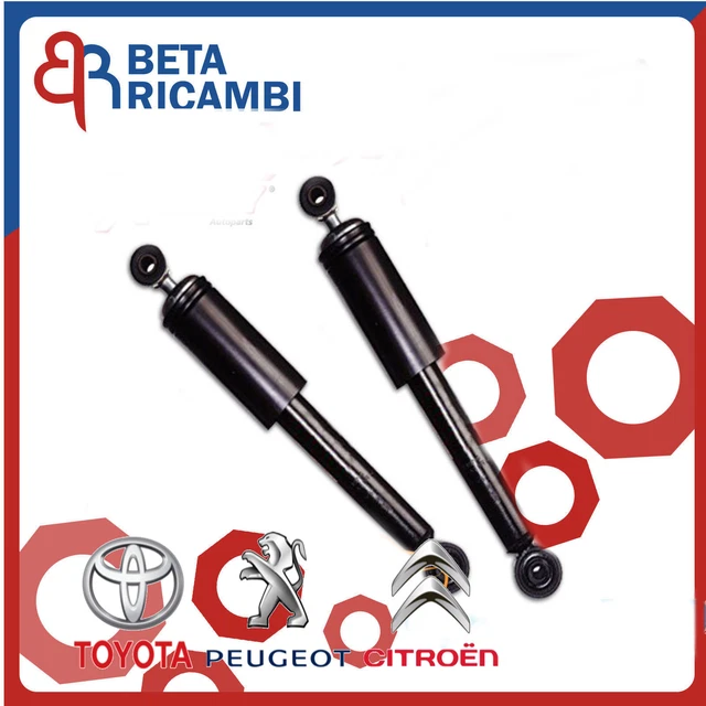 Kit De 4 Amortiguadores Delanteros Y Traseros Para Fiat Fiorino, Qubo, Citroën Nemo Y Peugeot Bipper