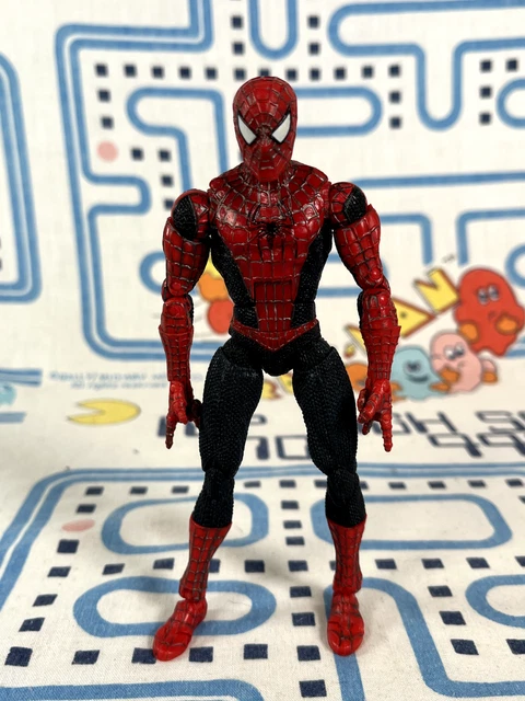 Spiderman 2 toy biz figurine super poseable articulée marvel