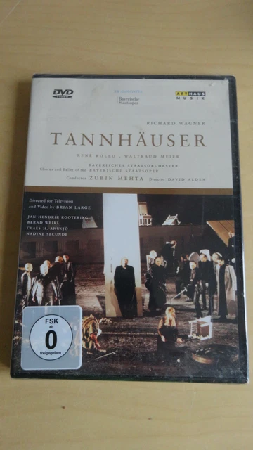Tannhäuser-Kollo, Meier, Rootwering, Weikl,Auer-Z. Mehta-Art Haus DVD Box-sealed