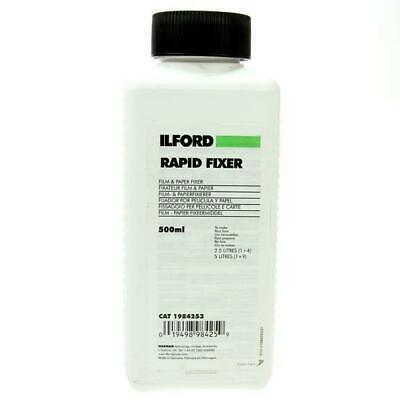ILFORD Rapid Fixer 500 ml concentrado líquido para películas en blanco y negro y...