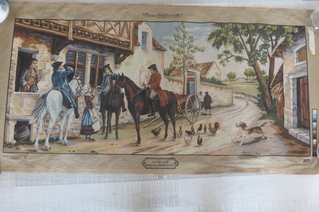 Canevas à broder 40 x 50 cm marque MARGOT création de Paris GRAND LARGE