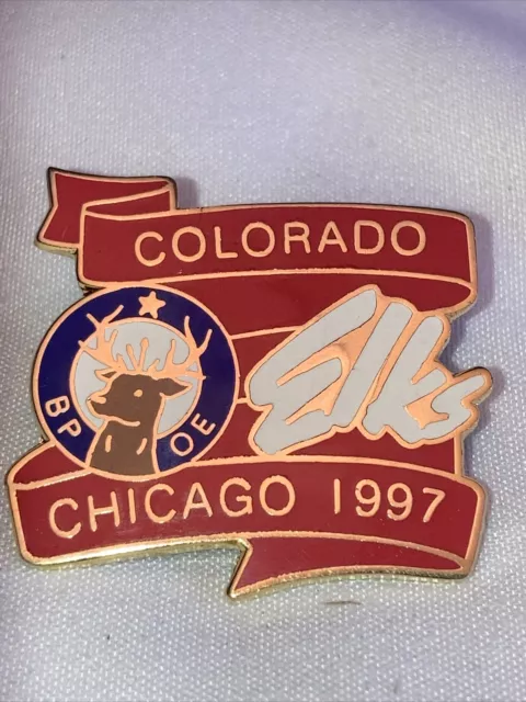 BPOE Elks Pin - Colorado Elks Heading to Chicago for 1997 Grand Lodge Convention