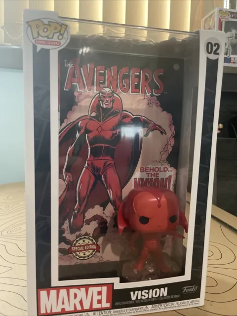 Vision 02 Comic Covers (Special Edition – Avengers Marvel) Funko