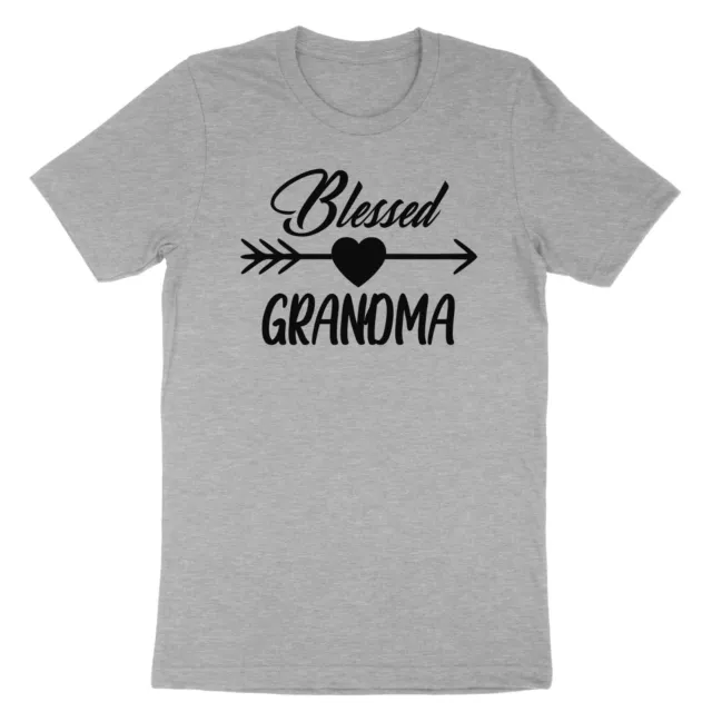 Blessed Grandma Shirt Thankful Tshirt Mom Life Tee Casual Letter Printed Gift