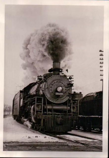 Vintage 1937 Photo of ATSF Santa Fe Engine No 3436 The Grand Canyon Train